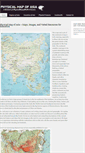 Mobile Screenshot of physicalmapofasia.com